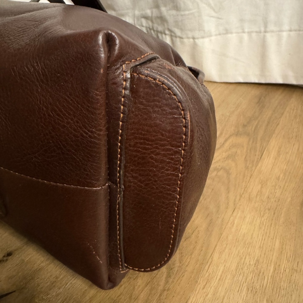 Vintage Marc Jacob Brown Patti Satchel Leather Bag - Picture 13 of 16